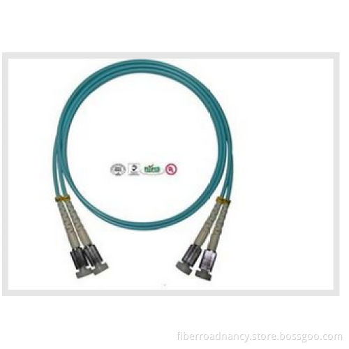 4 Cores Multi Mode OM3D4 Type Fiber Optic Patch Cord Network Ethernet Cable